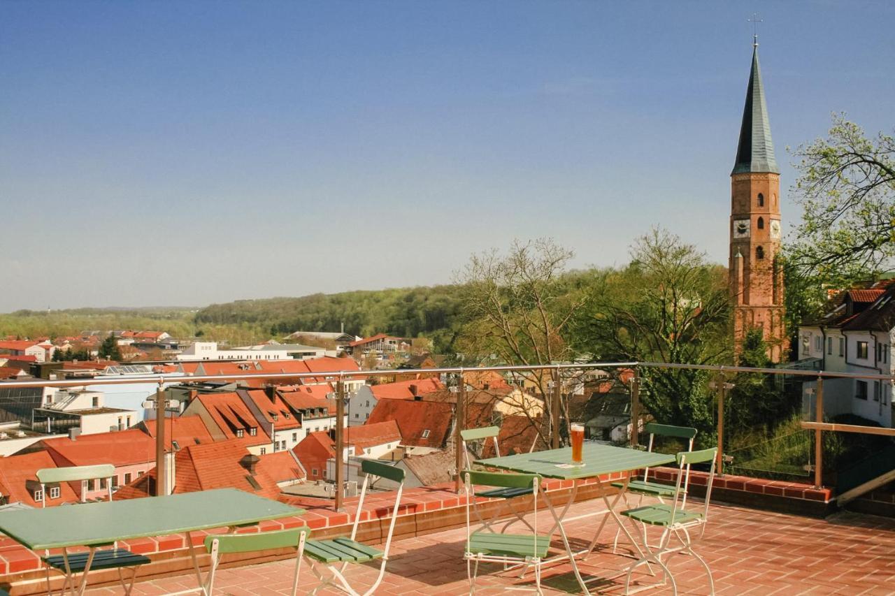 Wirgarten Antik Hotel Dingolfing Exterior foto
